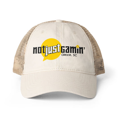Not Just Gamin' Women's Washed Mesh-Back Cap
