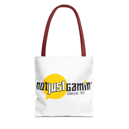 Not Just Gamin' Tote Bags