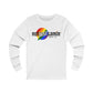 Not Just Gamin' Pride Unisex Jersey Long Sleeve Tee