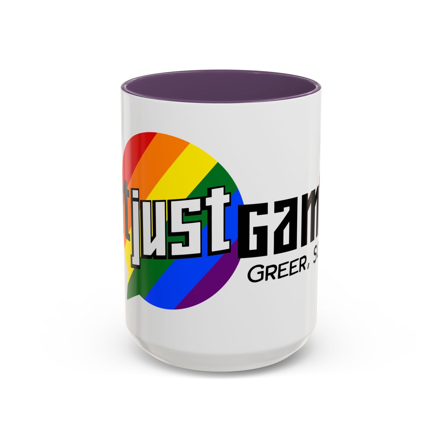 Not Just Gamin' Pride Painting Mug