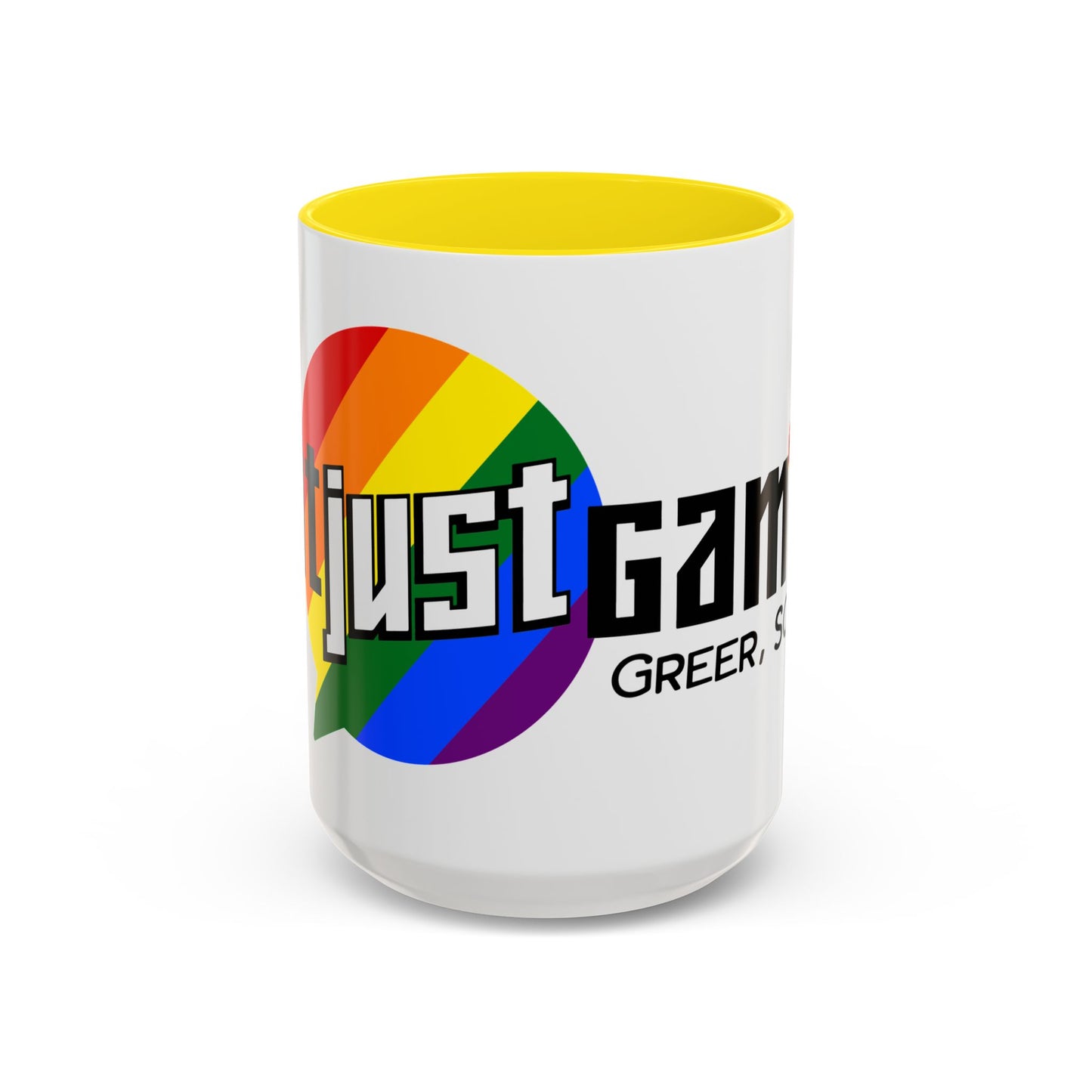 Not Just Gamin' Pride Painting Mug