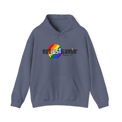 Not Just Gamin' Pride Unisex Heavy Blend™ Hooded Sweatshirt