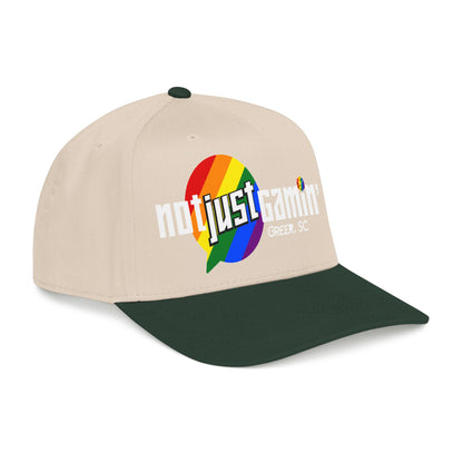 Not Just Gamín' Pride Baseball Cap
