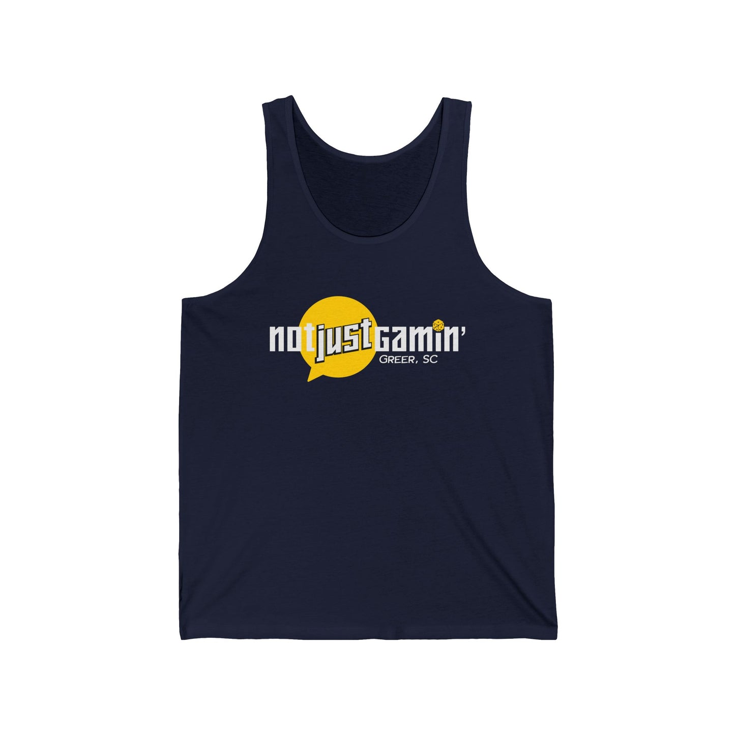 Not Just Gamin' Unisex Jersey Tank