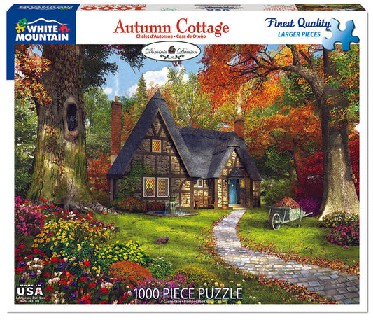 White Mountain Puzzle - Autumn Cottage