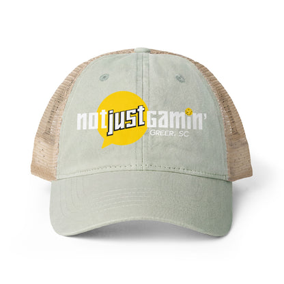 Not Just Gamin' Women's Washed Mesh-Back Cap