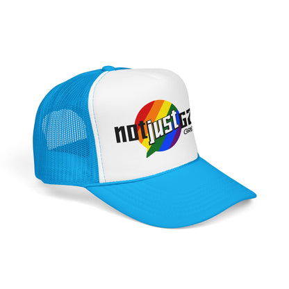 Not Just Gamin' Pride Foam Trucker Hat