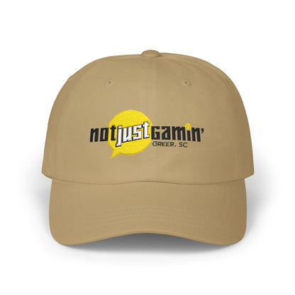 Not Just Gamin' Embroidered Casual Baseball Hat