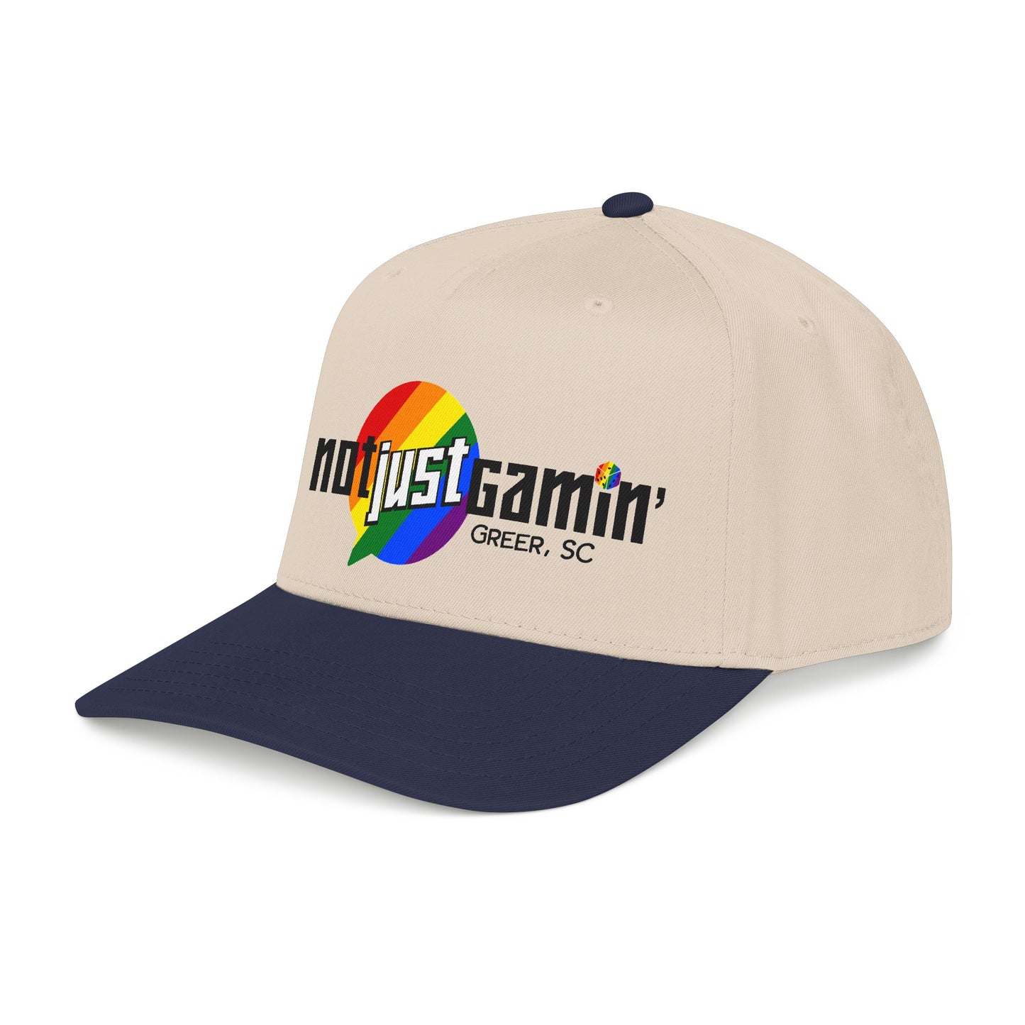 Not Just Gamín' Pride Baseball Cap