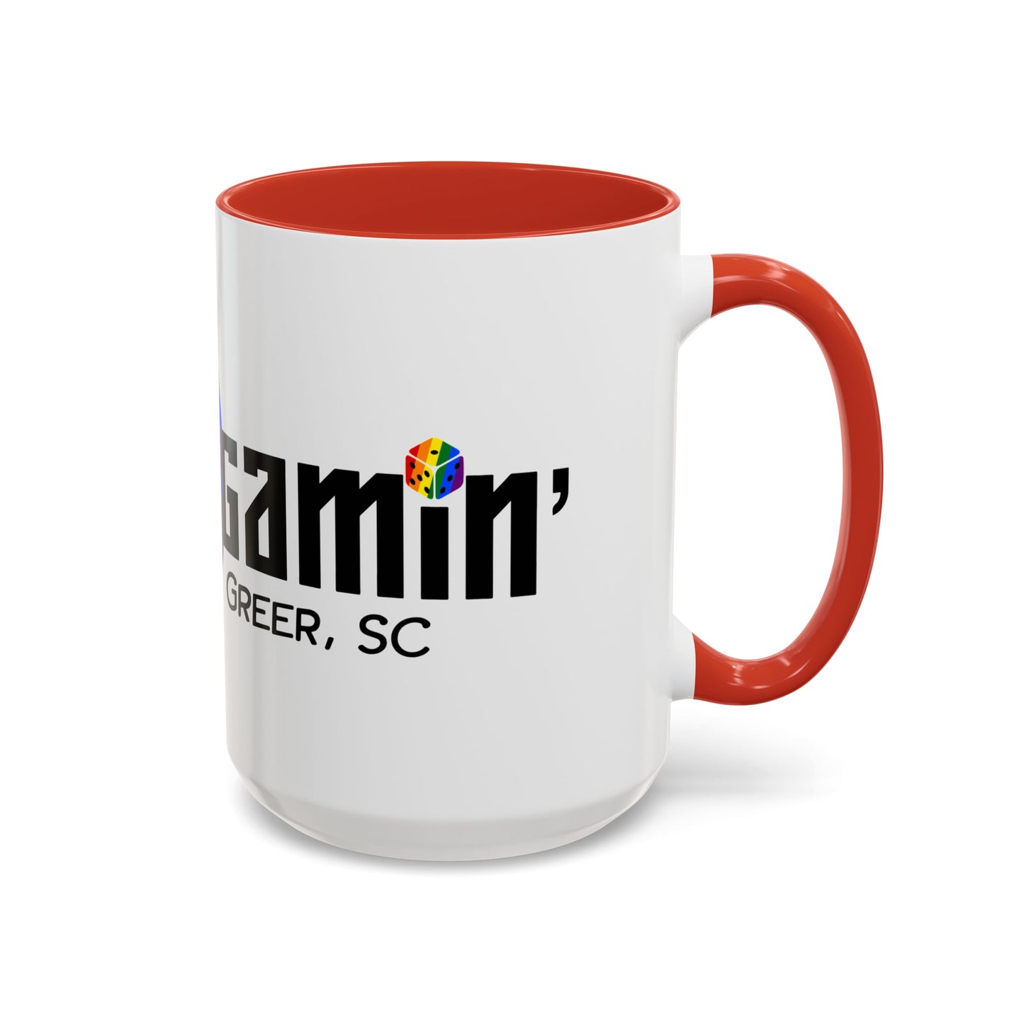 Not Just Gamin' Pride Painting Mug