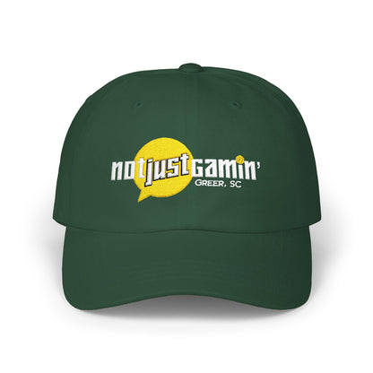 Not Just Gamin' Embroidered Casual Baseball Hat