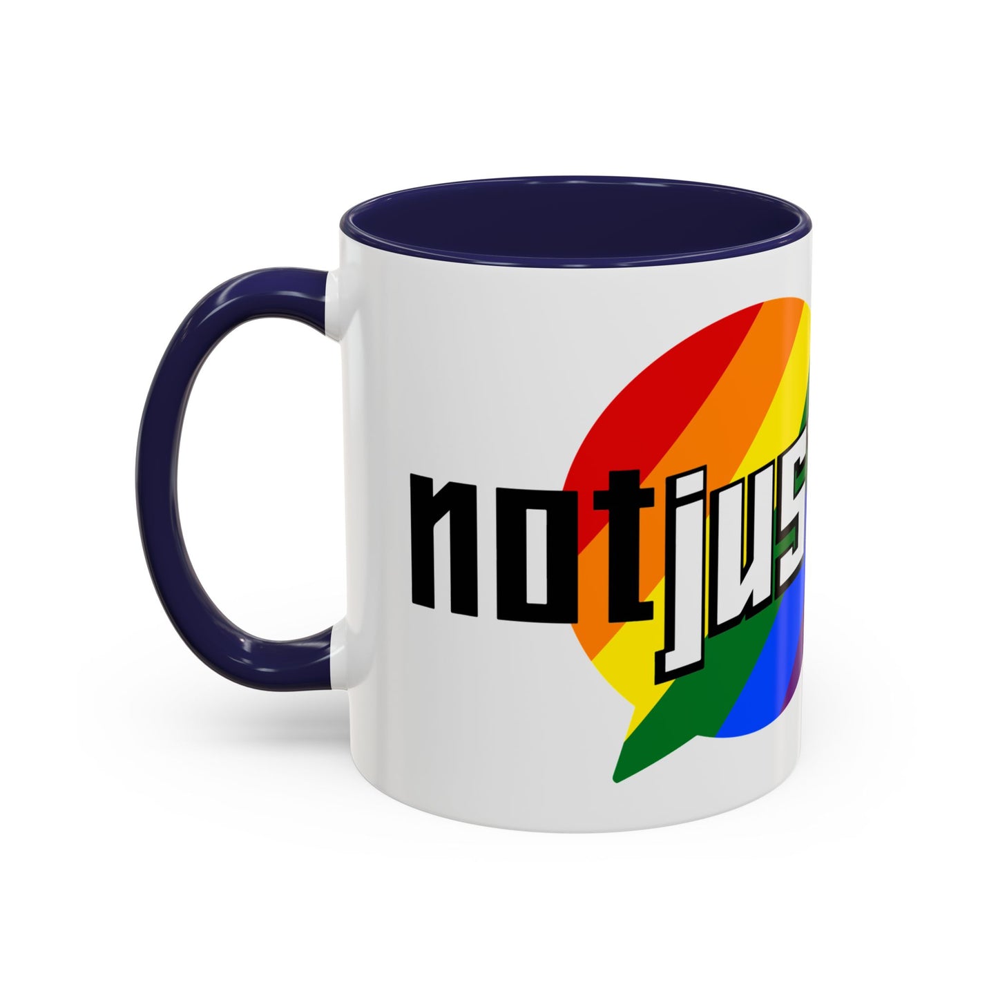 Not Just Gamin' Pride Painting Mug