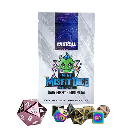 Fanroll: 7-Die Set Mini Metal: Mystery Misfit Assortment