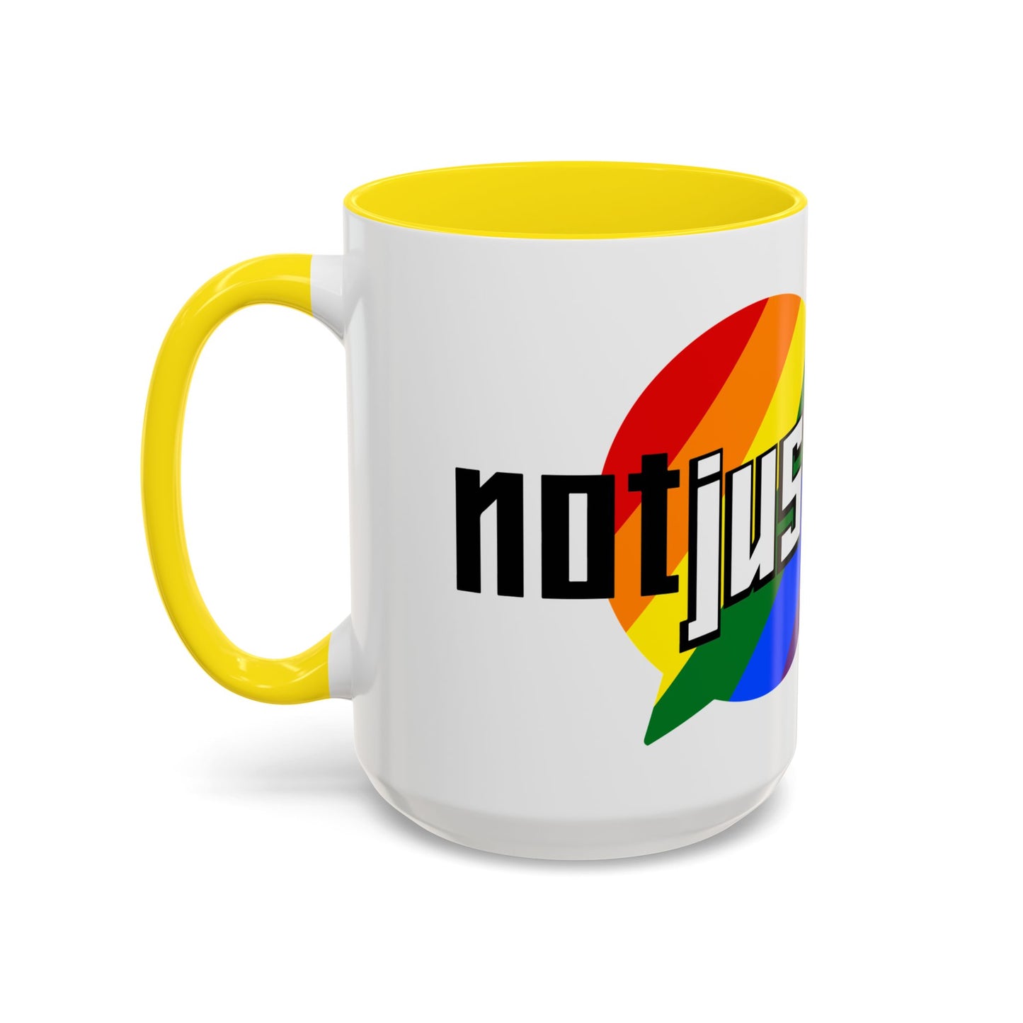 Not Just Gamin' Pride Painting Mug