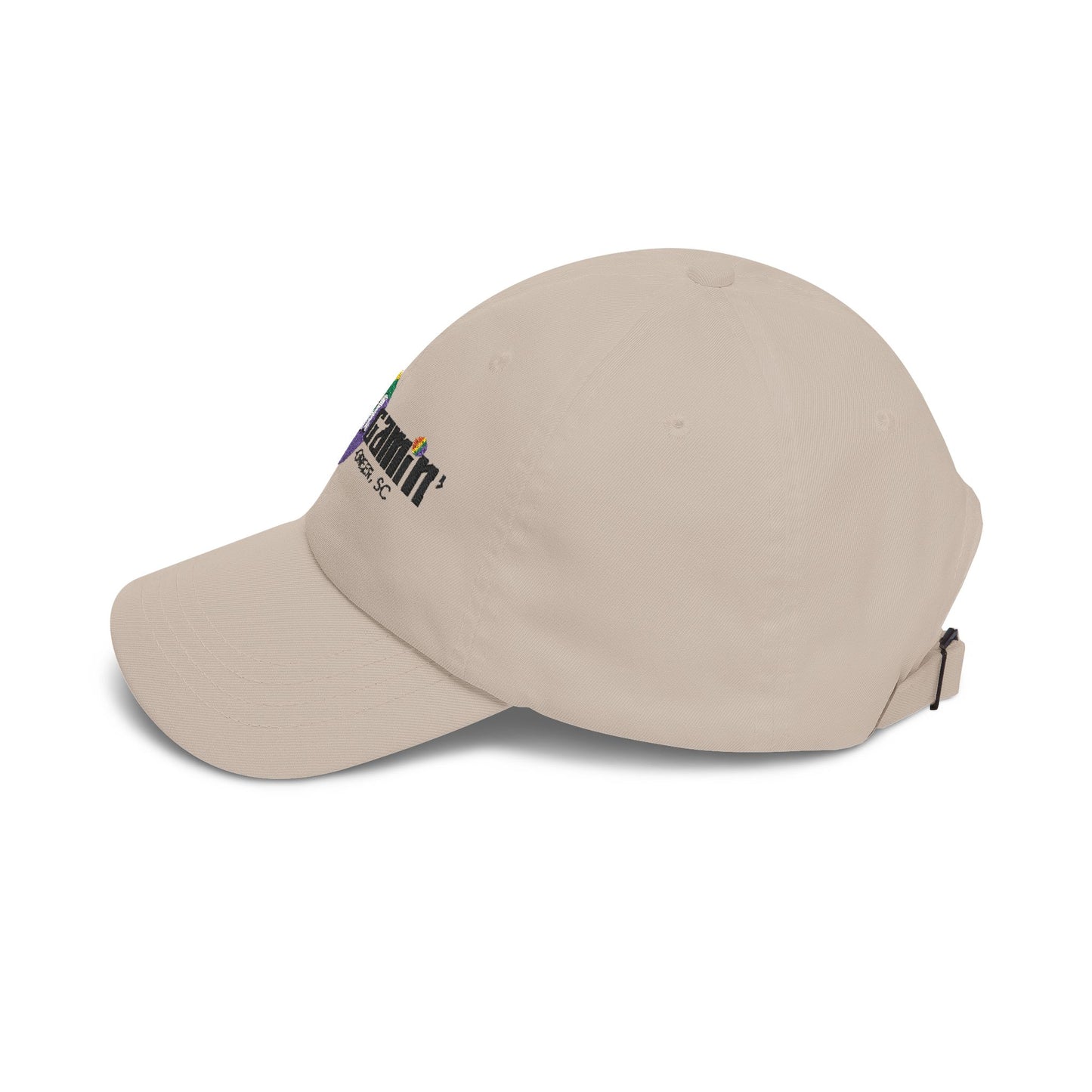 Not Just Gamin' Pride Embroidered Casual Baseball Hat