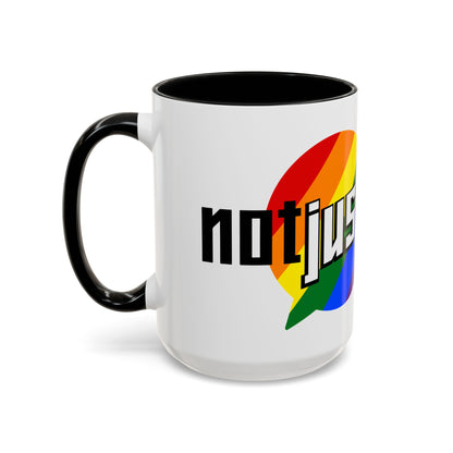 Not Just Gamin' Pride Painting Mug