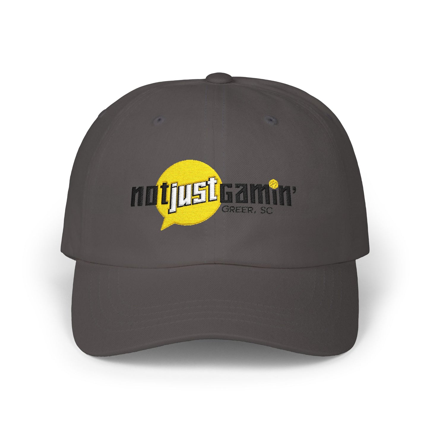 Not Just Gamin' Embroidered Casual Baseball Hat
