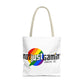 Not Just Gamin' Pride Tote Bags