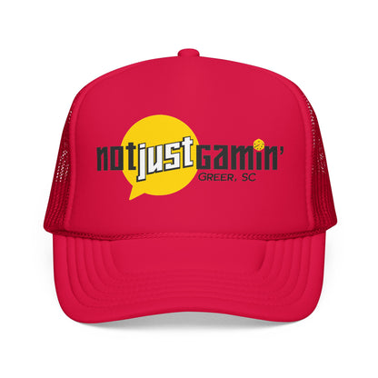 Not Just Gamin' Foam Trucker Hat