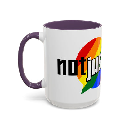 Not Just Gamin' Pride Painting Mug