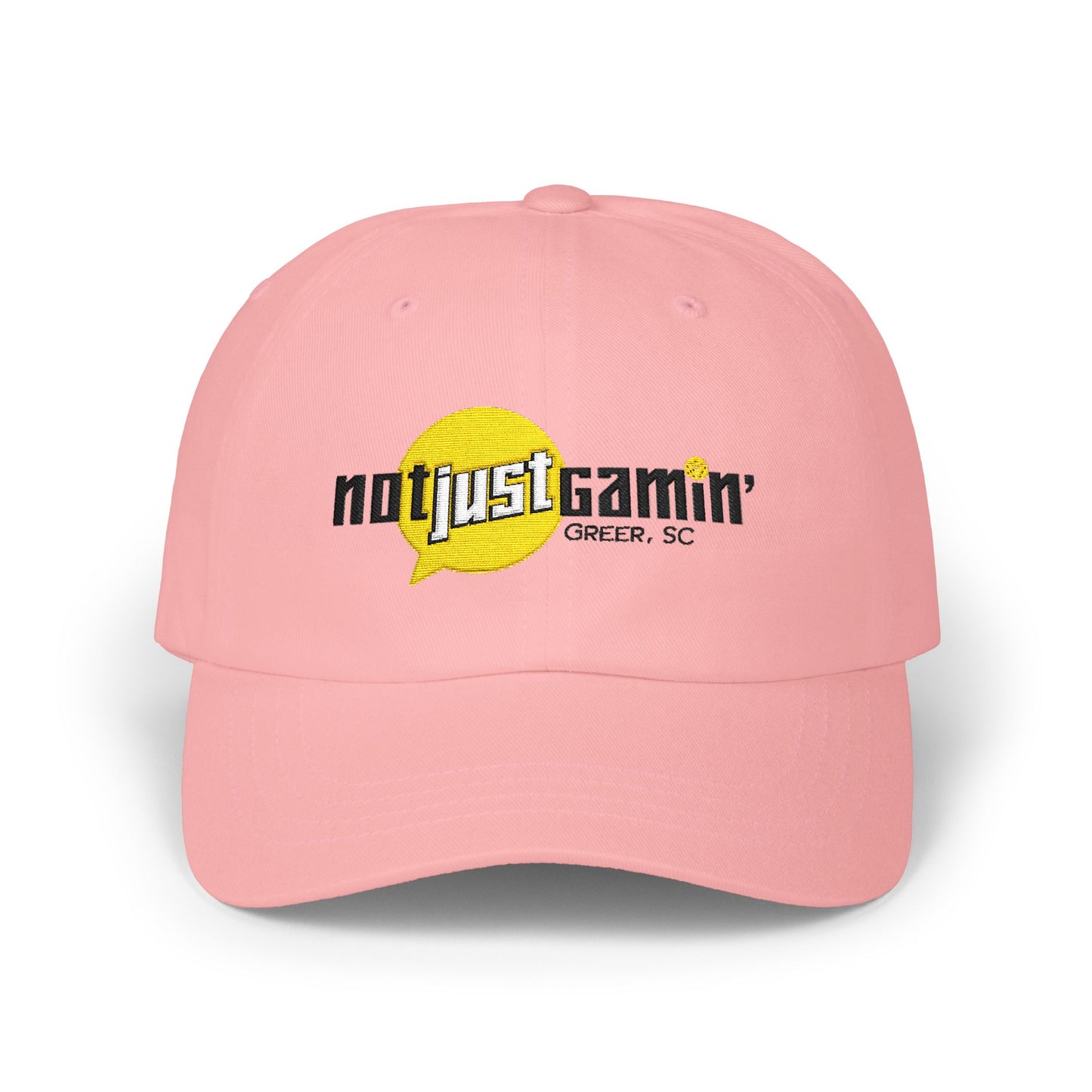 Not Just Gamin' Embroidered Casual Baseball Hat