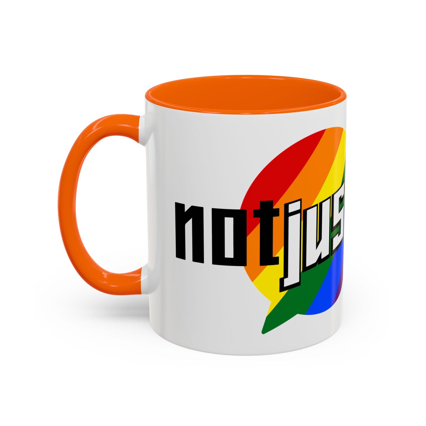 Not Just Gamin' Pride Painting Mug