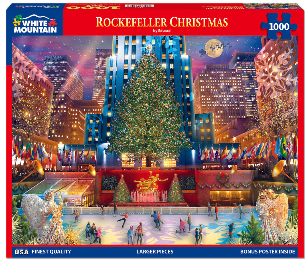 White Mountain Puzzles  - Rockefeller Christmas