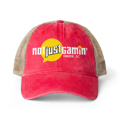 Not Just Gamin' Women's Washed Mesh-Back Cap