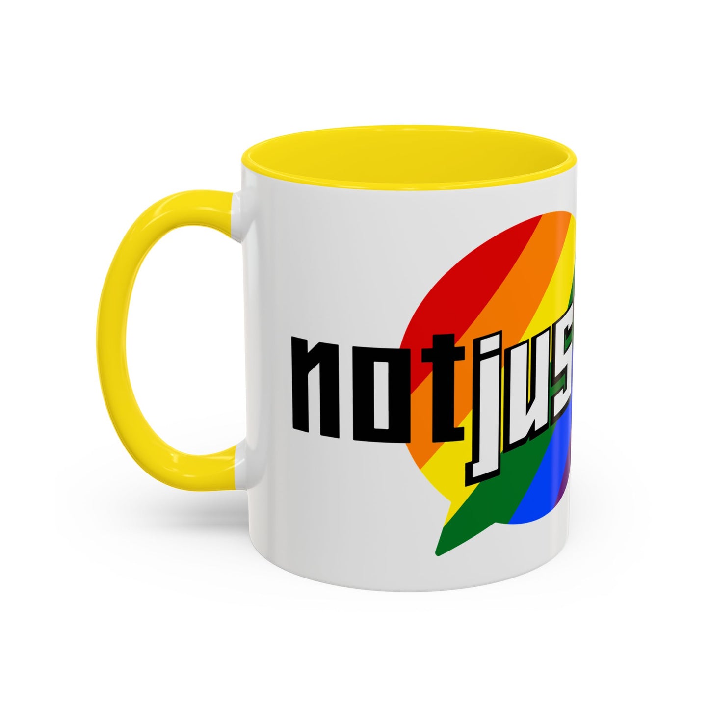 Not Just Gamin' Pride Painting Mug