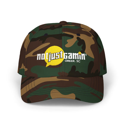 Not Just Gamin' Embroidered Casual Baseball Hat