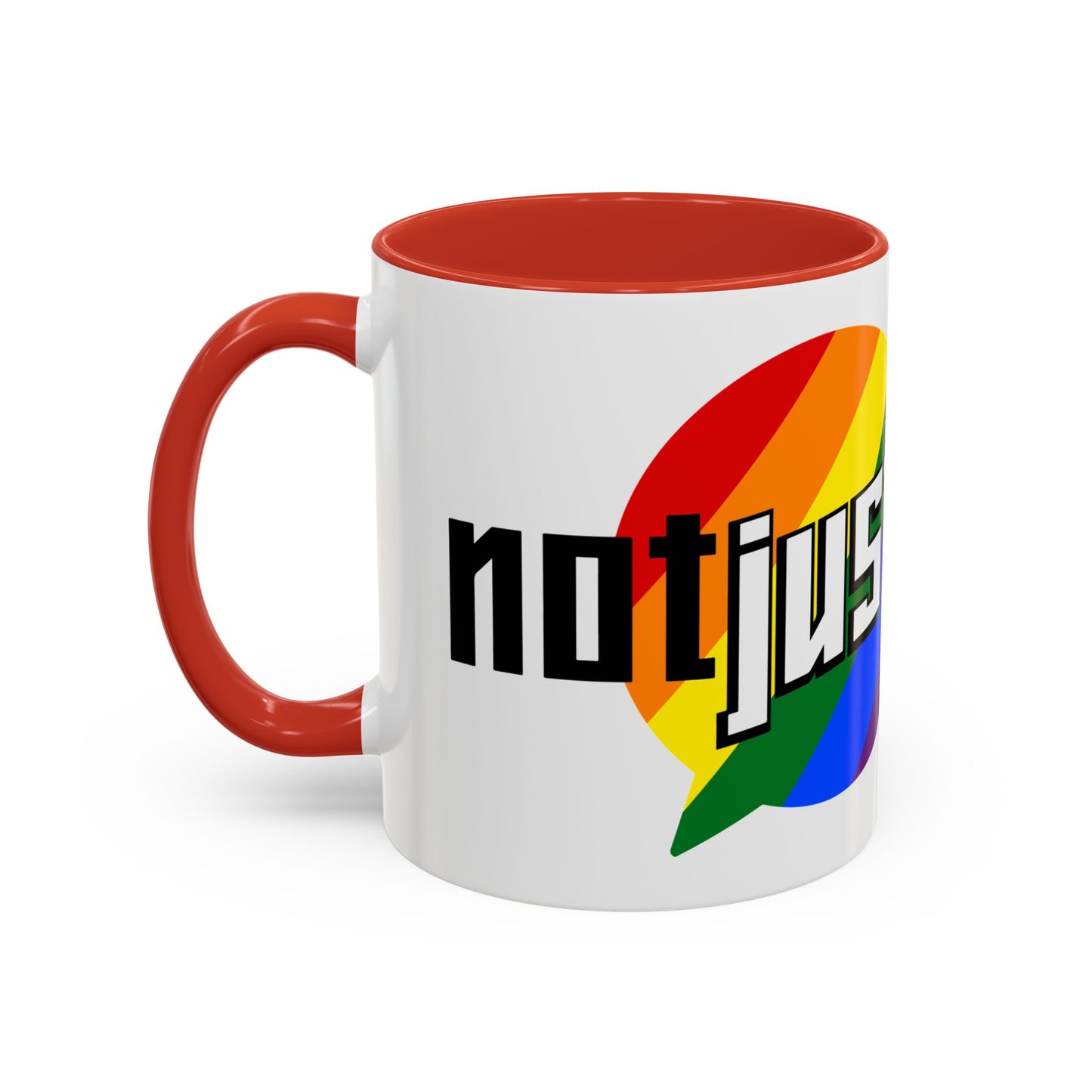 Not Just Gamin' Pride Painting Mug