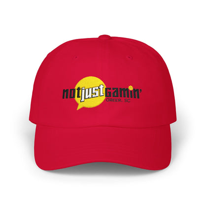 Not Just Gamin' Embroidered Casual Baseball Hat