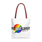 Not Just Gamin' Pride Tote Bags