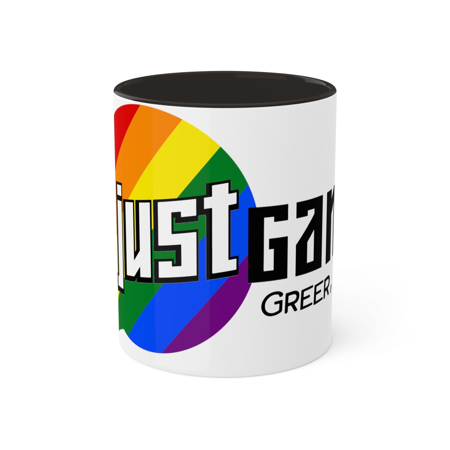 Not Just Gamin' Pride Paint Night Mugs, 11oz