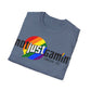 Not Just Gamin' Pride Unisex Softstyle T-Shirt