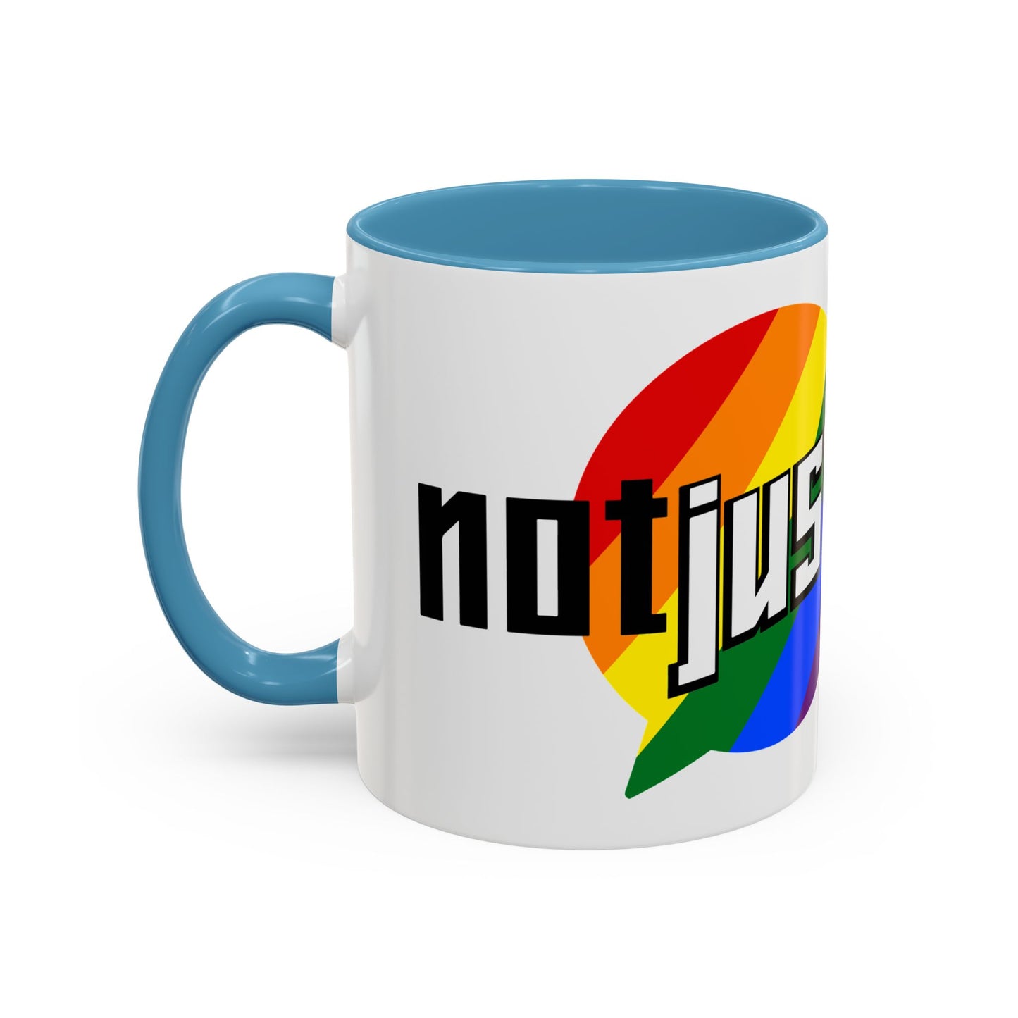 Not Just Gamin' Pride Painting Mug