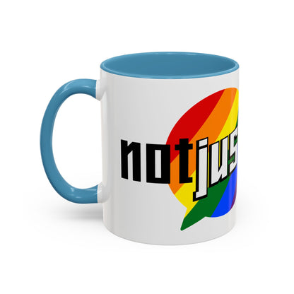 Not Just Gamin' Pride Painting Mug