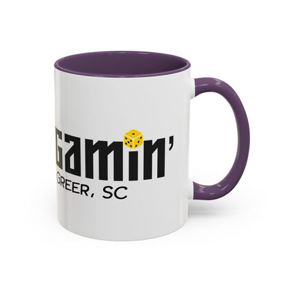 Not Just Gamin' Painting Mug