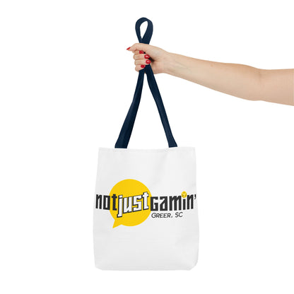 Not Just Gamin' Tote Bags
