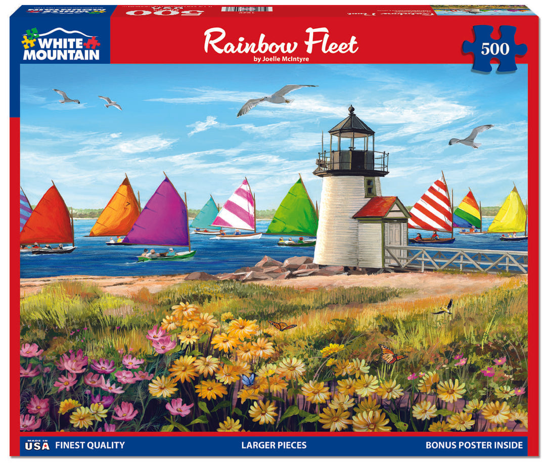 White Mountain Puzzle - Rainbow Fleet