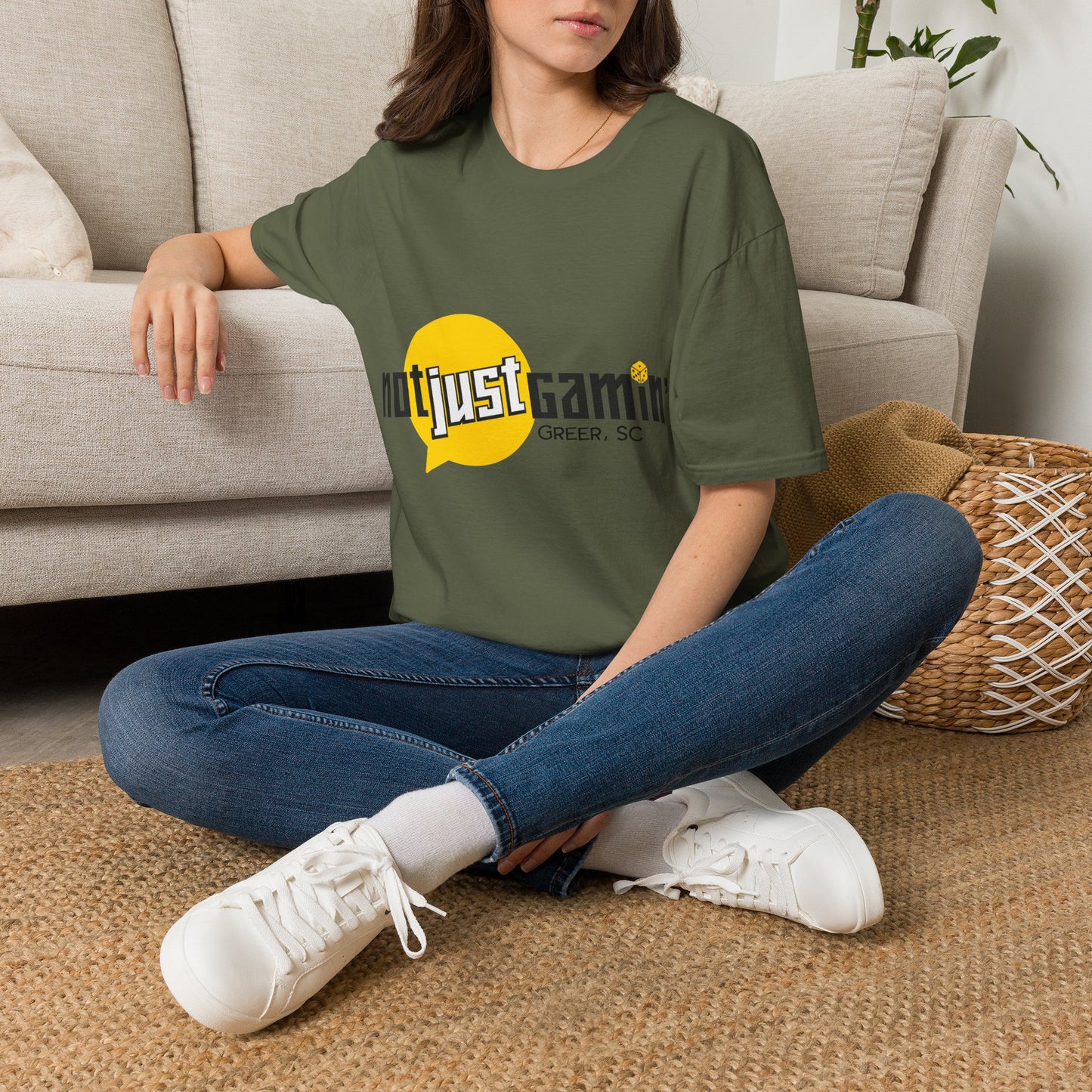 Not Just Gamin' Unisex T-Shirt