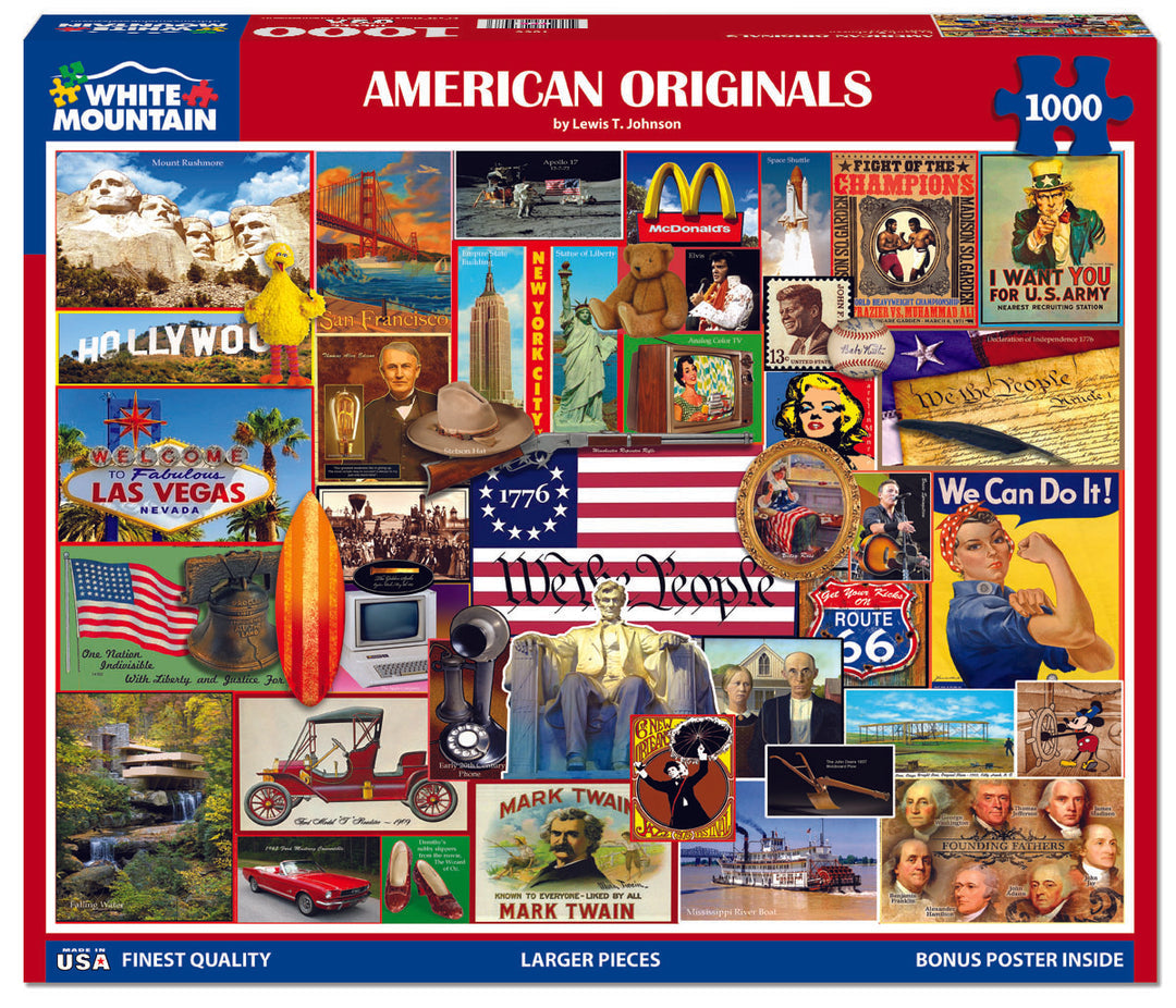 White Mountain Puzzle - American Originals