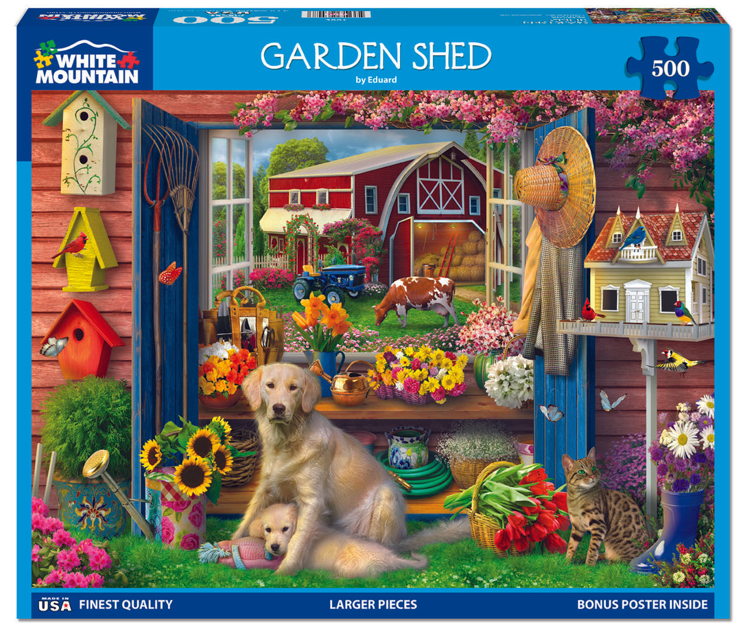 White Mountain Puzzle - Garden Shed