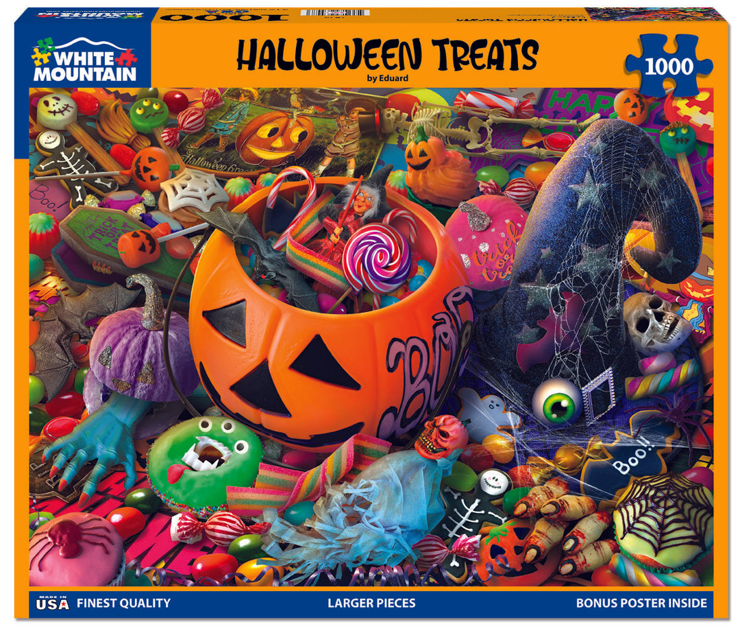 White Mountain Puzzle - Halloween Treats