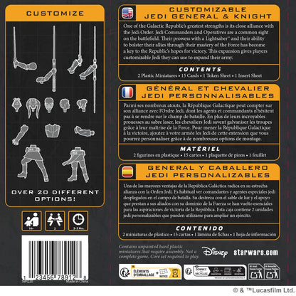 Star Wars Legion - Customizable Jedi General And Knight