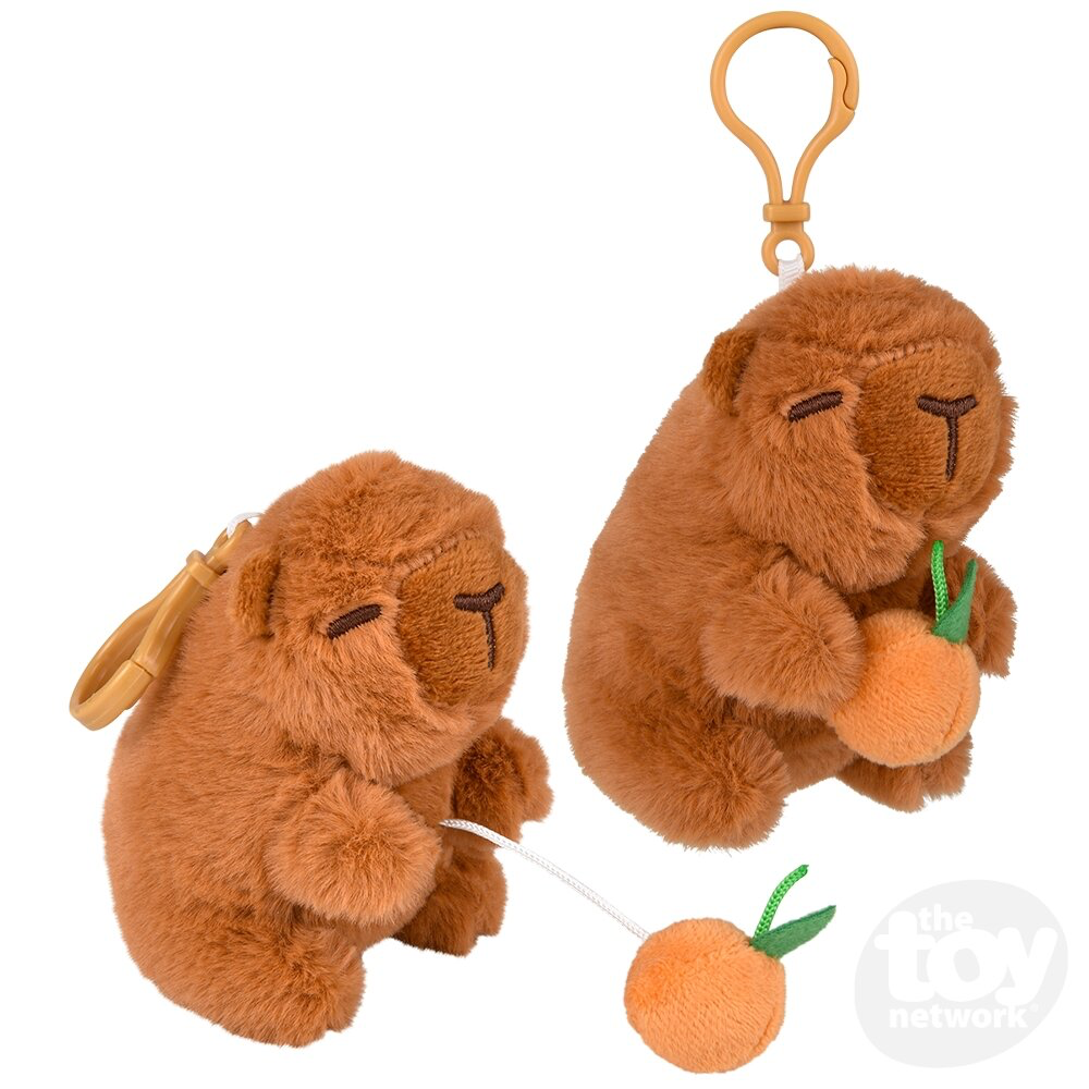 Mighty Quakes Capybara Backpack Clip (1)
