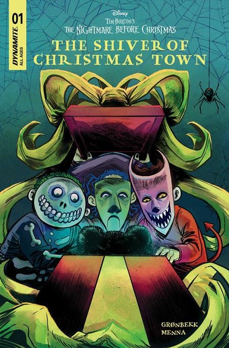 Tim Burtons The Nightmare Before Christmas The Shiver Of Christmas Town Cover B Series Bundle #1