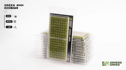 Green 4mm Grass Small Tufts