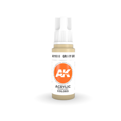 AK Interactive 3G Acrylic Paint: Grimy Grey