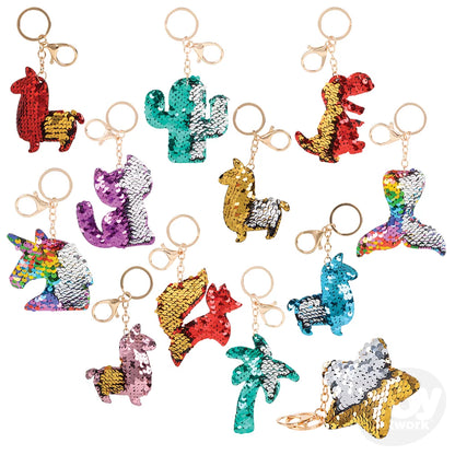 Sequin Flip Keychain (random)